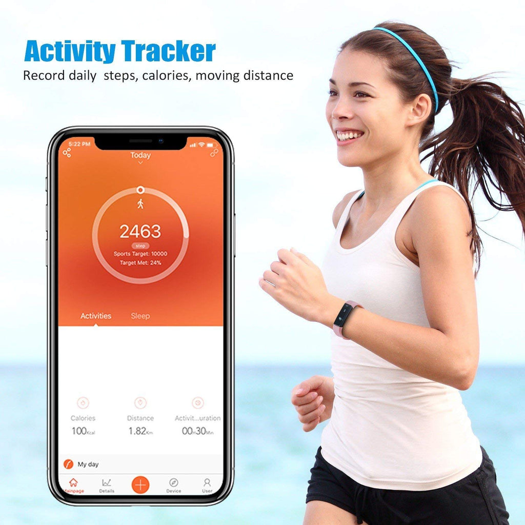 SmartFit Slim — Activity & Health Tracker Watch