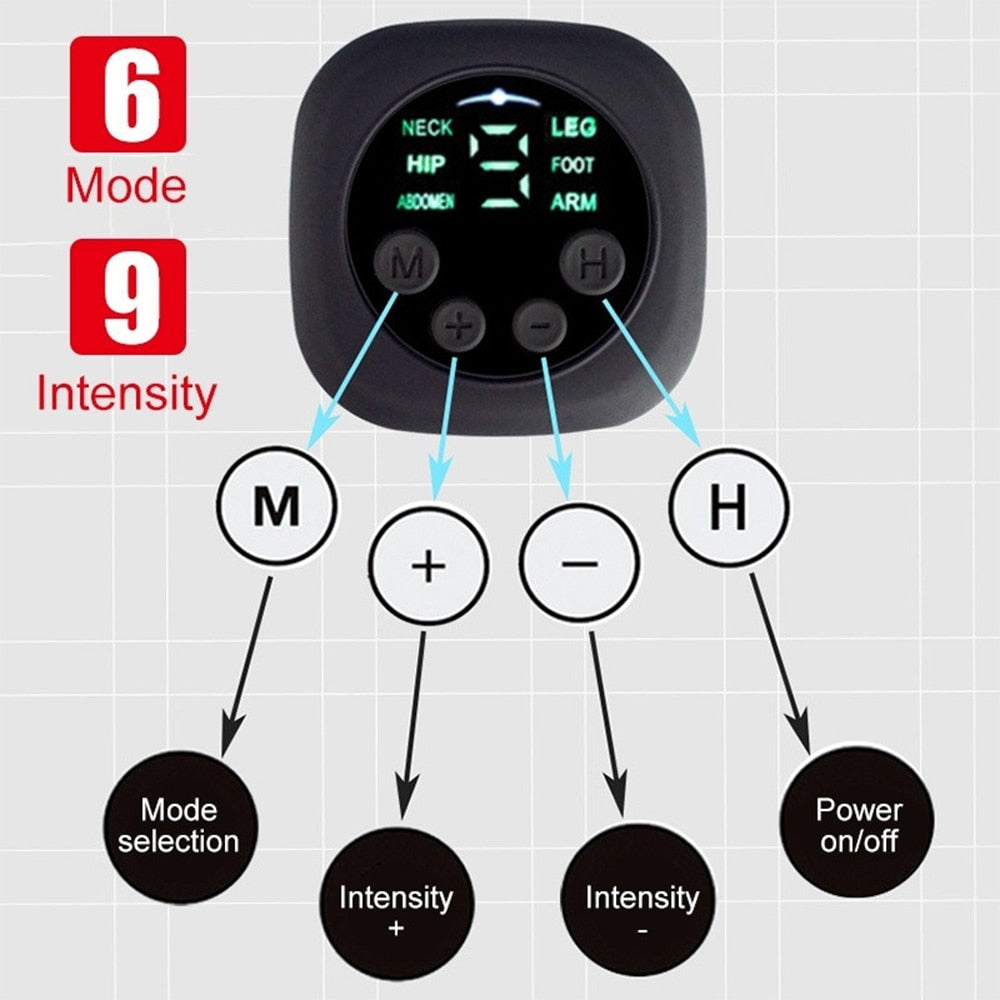 EMS Abdominal Muscle Stimulator Belt
