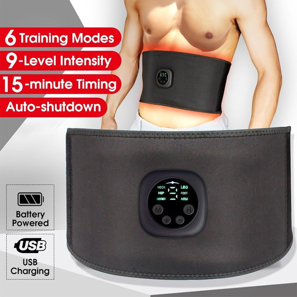 EMS Abdominal Muscle Stimulator Belt