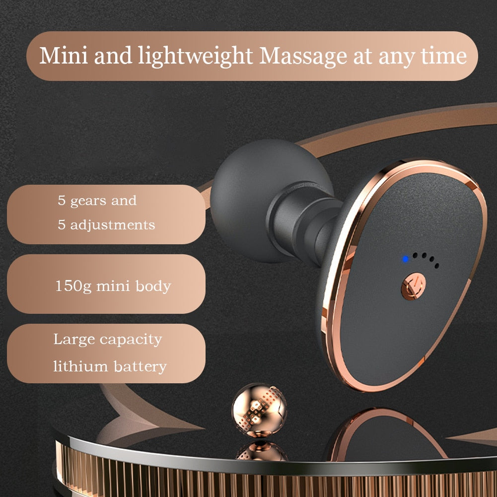 Mini Massage Gun — Portable Muscle Recovery Massager