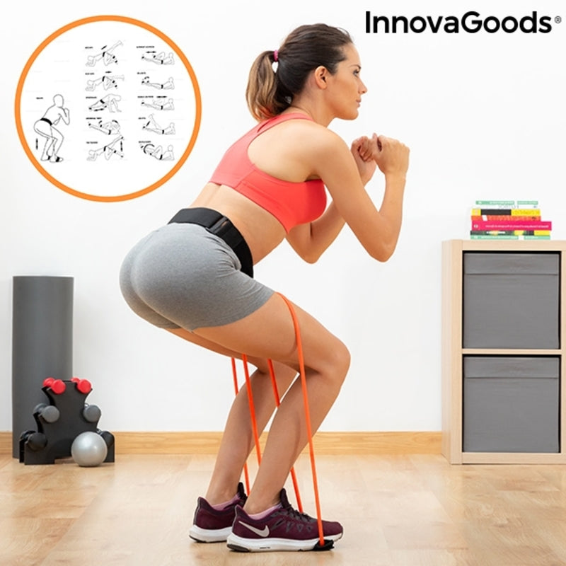 Glute Resistance Band Belt — Booty Trainer Set