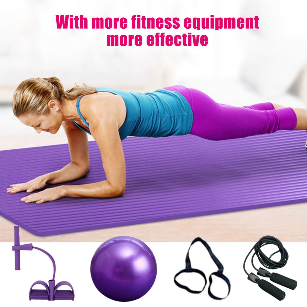 Deluxe 5-Piece Yoga & Fitness Set